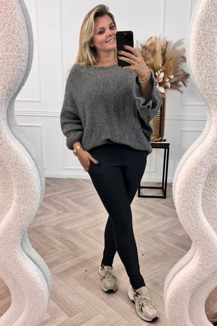 Mallas gris oscuro