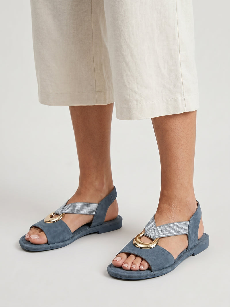 Sandalias Azul Salitre